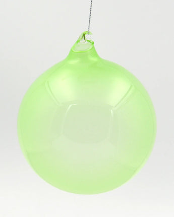 120mm Light Green Bubblegum Glass Ball