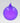 120mm Light Purple Bubblegum Glass Ball