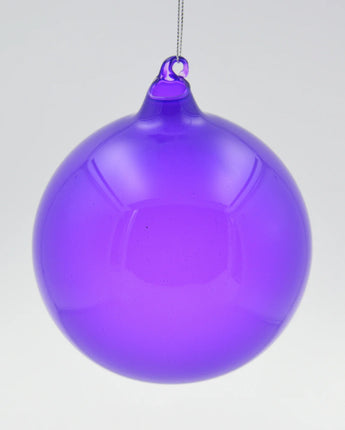 120mm Light Purple Bubblegum Glass Ball