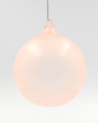 120mm Light Pink Bubblegum Glass Ball