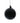 120mm Silver Black Bubblegum Glass Ball