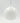 120mm Snow White Bubblegum Glass Ball