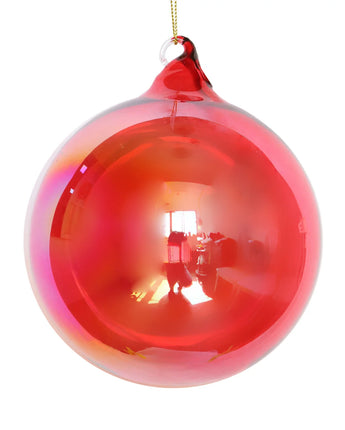 120mm Red Bottle Glass Ball