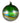 150mm Dark Green Bottle Glass Ball