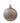 120mm Silver/Gold Glitter Glass Ball