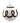 120mm Black & White Flocked Ball