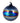 120mm Dark Blue Bottle Glass Ball