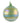 150mm Evergreen Pearl Glass Ball