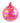 150mm Fuchsia Pearl Glass Ball