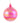 120mm Fuchsia Pearl Glass Ball