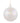 120mm White Pearl Glass Ball