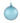 150mm Denim Glitter Glass Ball
