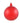 150mm Red Glitter Bubblegum Ball