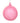 150mm Rose Glitter Glass Ball