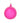 120mm Fuchsia Glitter Bubblegum Glass Ball