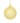120mm Gold Glitter Glass Ball