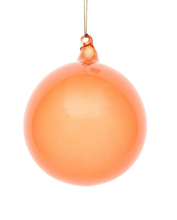 120mm Pomegranate Glitter Glass Ball