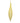 10" Gold Glitter Glass Finial