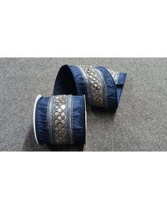 Sequin Dupioni Ribbon 4"X10YD
