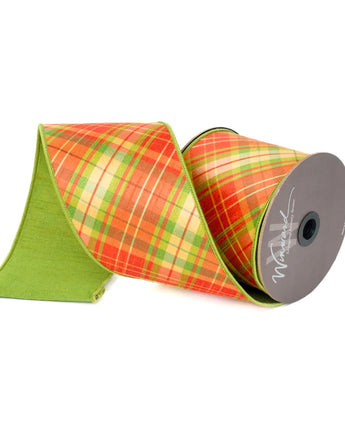 4" Plaid Ribbon