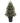 Iced Angel Pine Tree in Pot (Sold Separately)