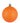 Orange Glittered Ball (Sold Separately)