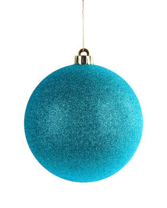 Light Teal Glittered Ball (Sold Separately)
