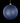 Navy Blue Glittered Ball (Sold Separately)