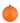 Orange Glittered Ball (Sold Separately)