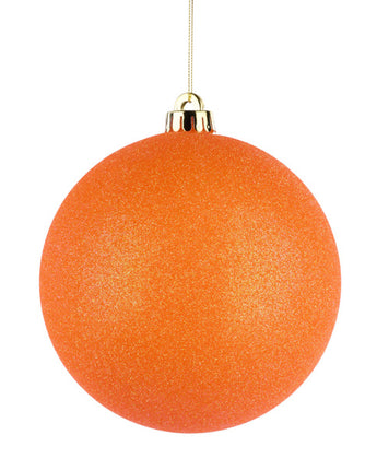 Orange Glittered Ball (Sold Separately)