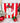 12" Red & White Striped Display Board