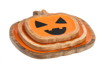 Jack-O-Lantern Trays (Sold Separately)