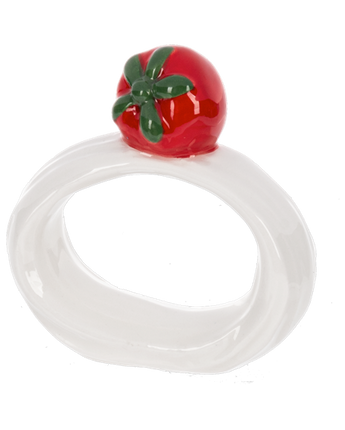Tomato Napkin Ring (Set of 4)