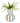 6" Striped Vase
