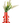 Red Stripe Budvase