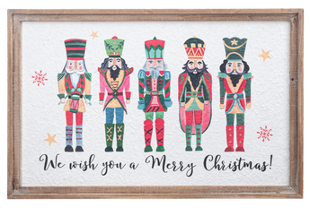 24" Nutcracker Wall Décor