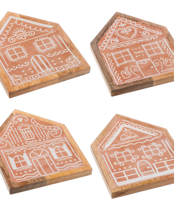 Gingerbread House Tray (Sold Separately)