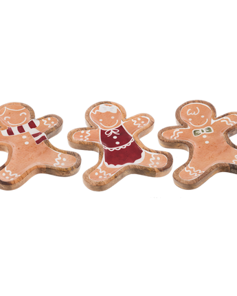 Gingerbread People Tray (Sold Separately)