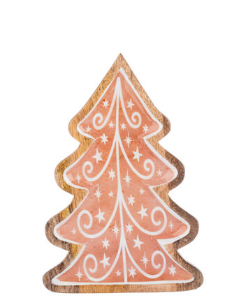 Gingerbread Tree Tray (Sold Separately)