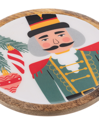 Round Nutcracker Plate (Sold Separately)