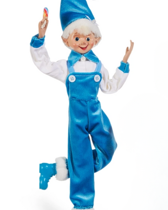 16" Jolly Posable Elf (Sold Separately)