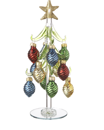 8" Christmas Tree with Ornaments (Sold Separately)