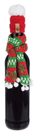 Wine Bottle Beanies and Scarves (Sold Separately)