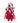 10.5" Black Pajama Santa