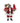 10.5" Black Santa with Gift Boxes