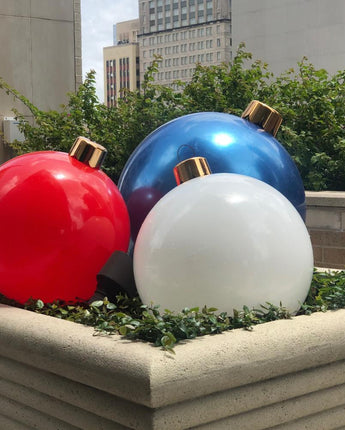 Frosted Blue Holiball (Sold Separately)