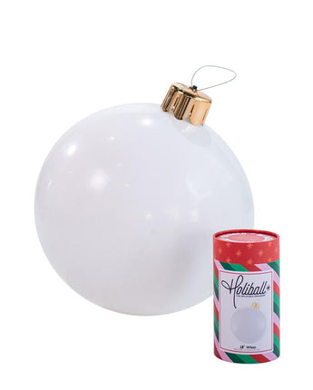 White Holiball (Sold Separately)