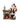 17" Santa Claus with Fireplace