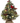 12" Light Up Cardinal Evergreen Tree