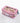 Light Pink Metallic Tile Storage Bag